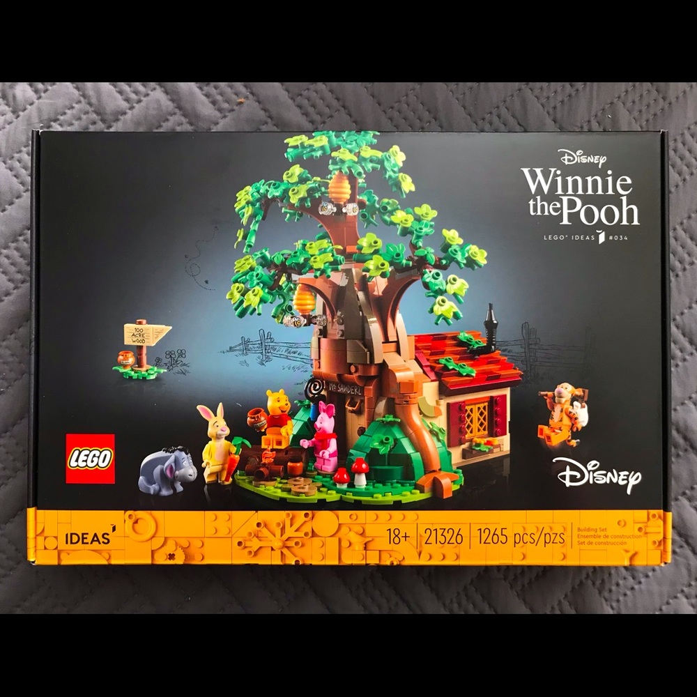 LEGO IDEAS: 21326 WINNIE THE POOH LEGO SET